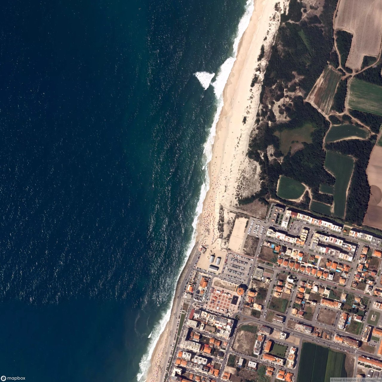 Praia da Vagueira surf break