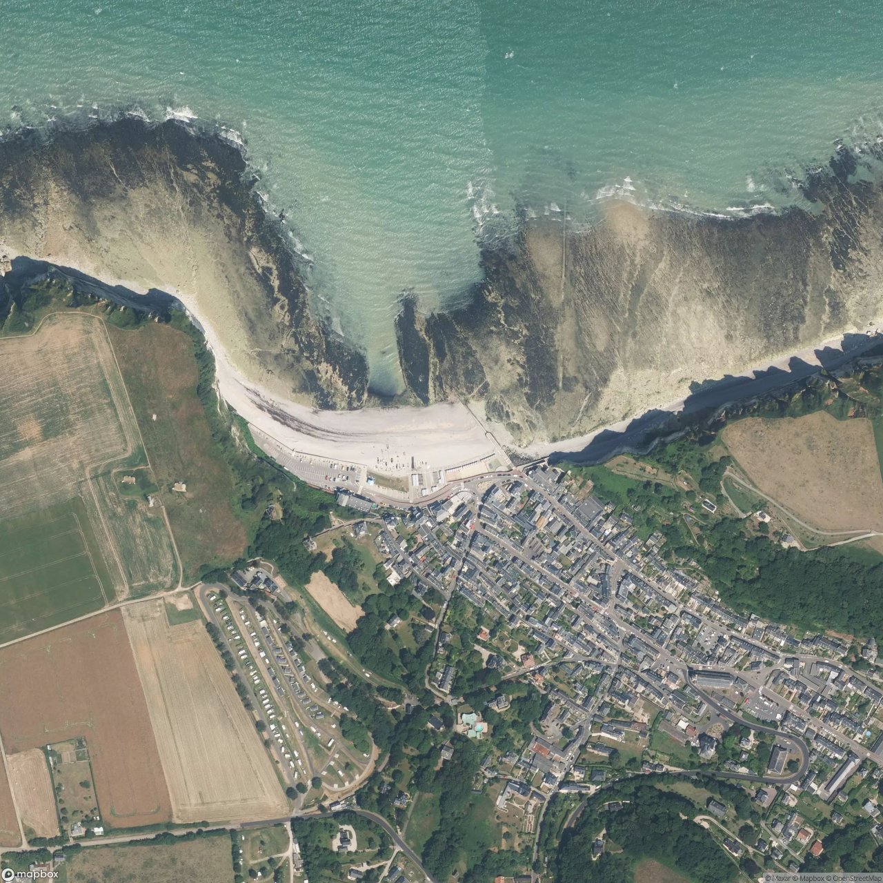 Plage d'Yport surf break