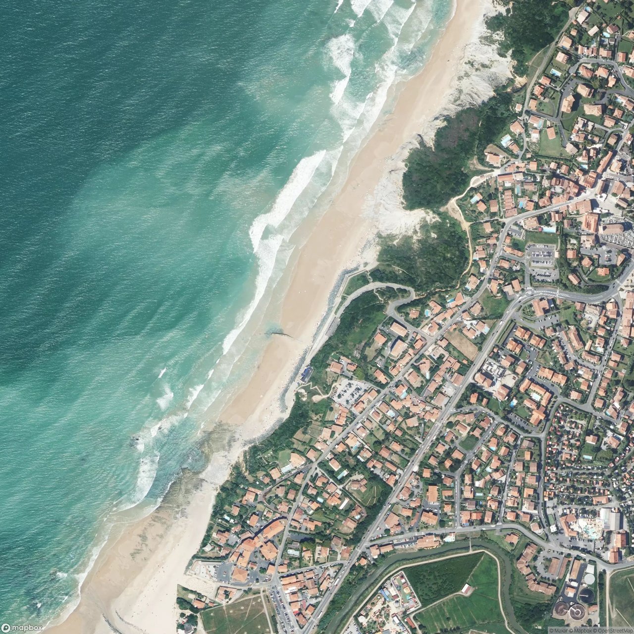 Plage du Centre / Bidart surf break