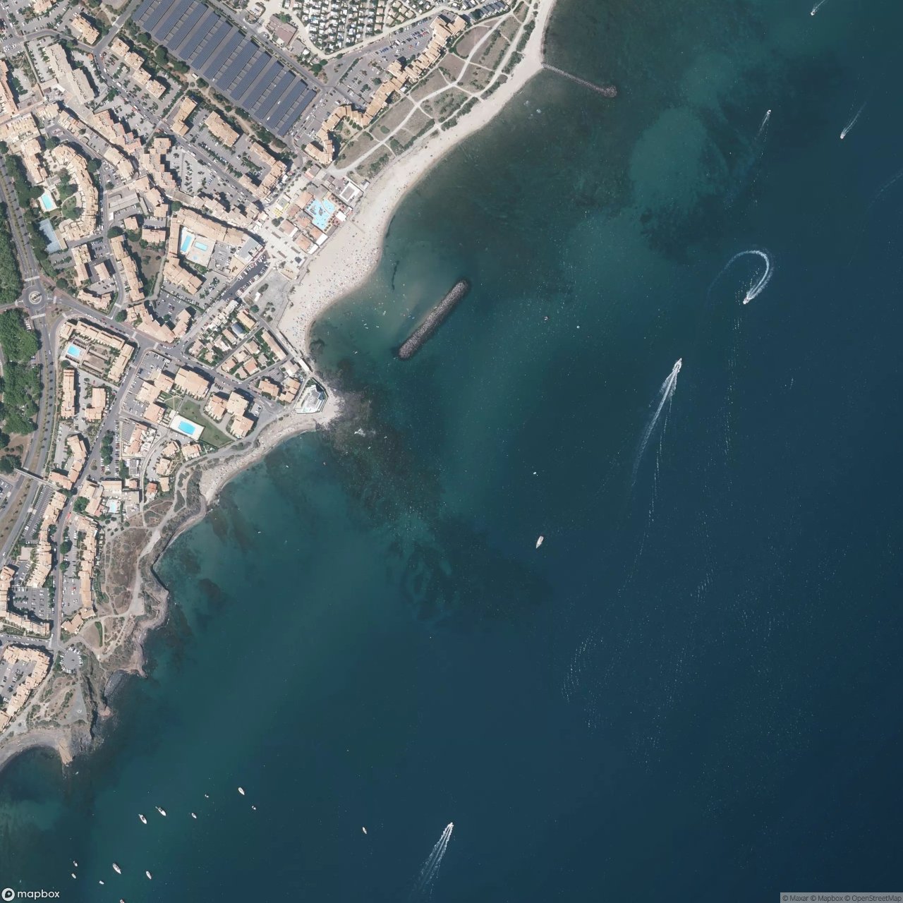 Cap d'Agde surf break