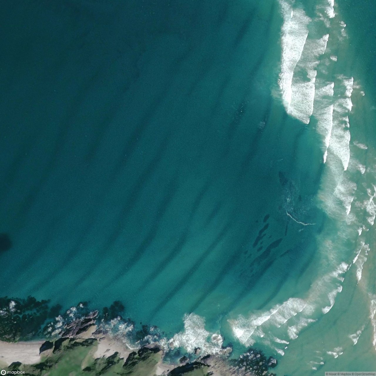Five Finger Strand surf break