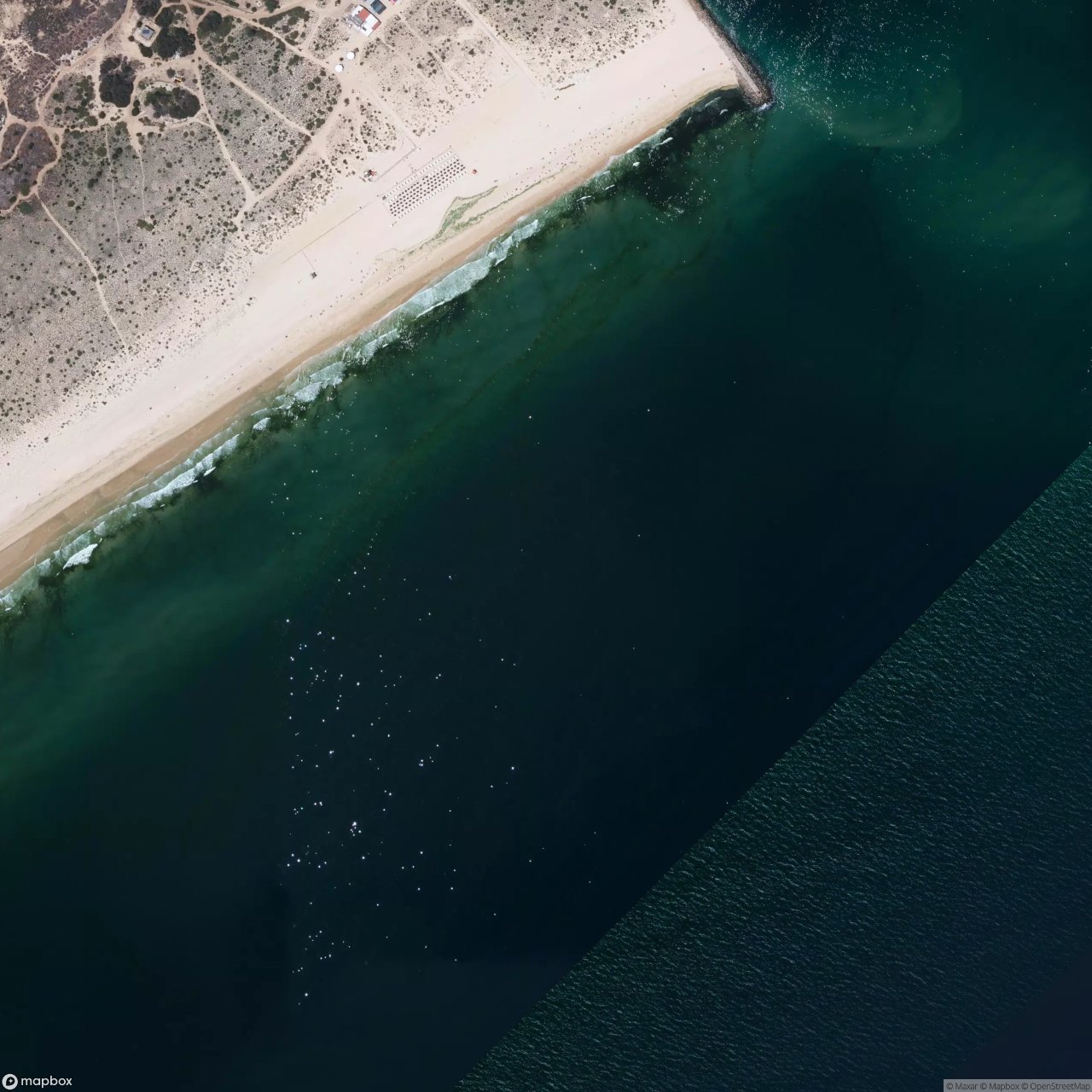 Ilha de Tavira surf break