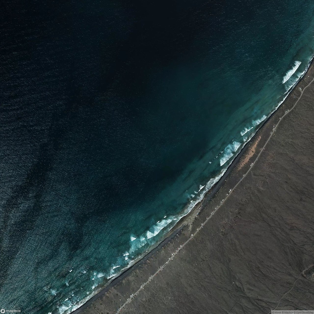 Las Bajas surf break