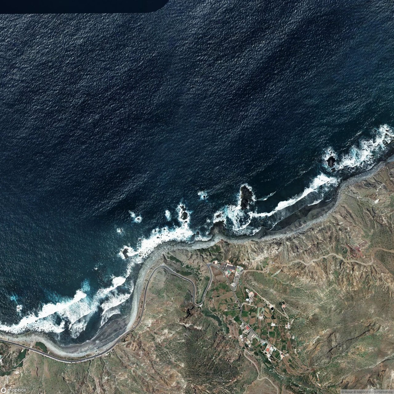 Benijo surf break