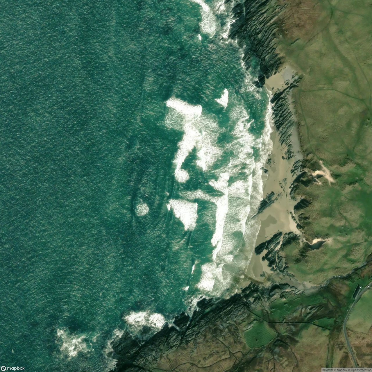 Saligo (Islay) surf break