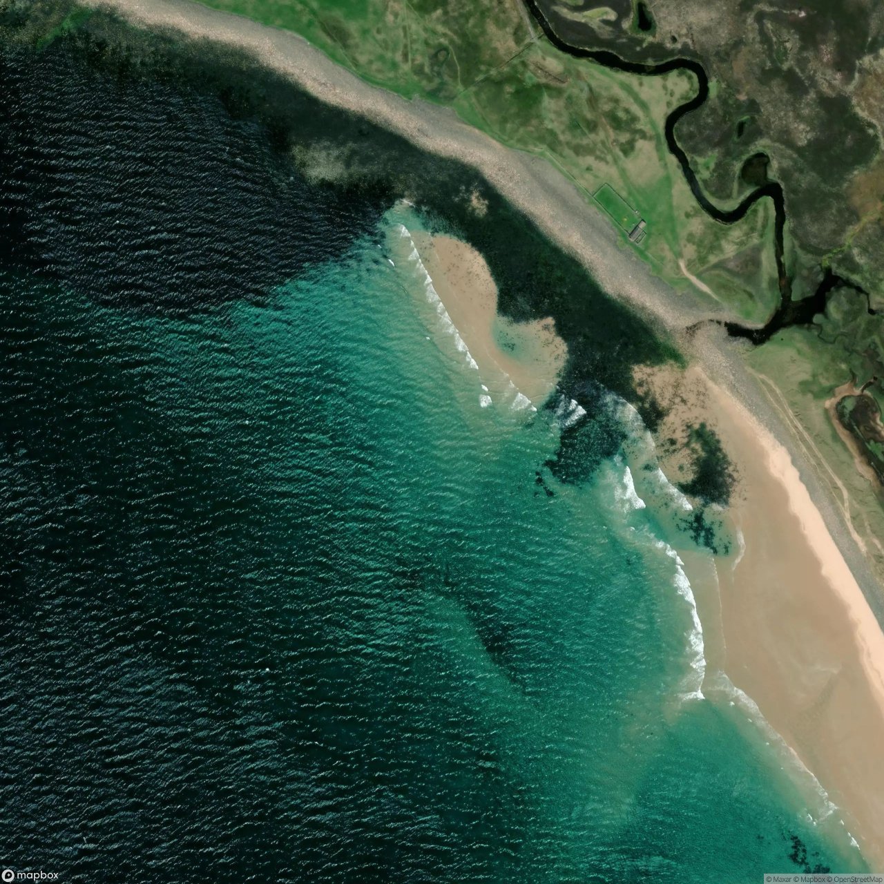 Rackwick surf break