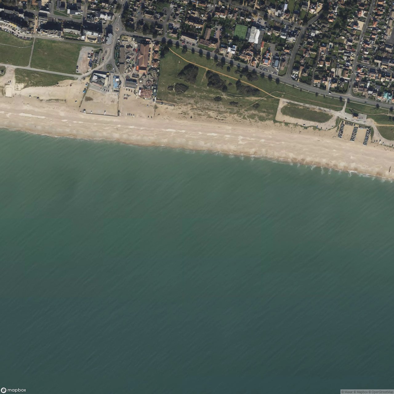 Hayling Island surf break