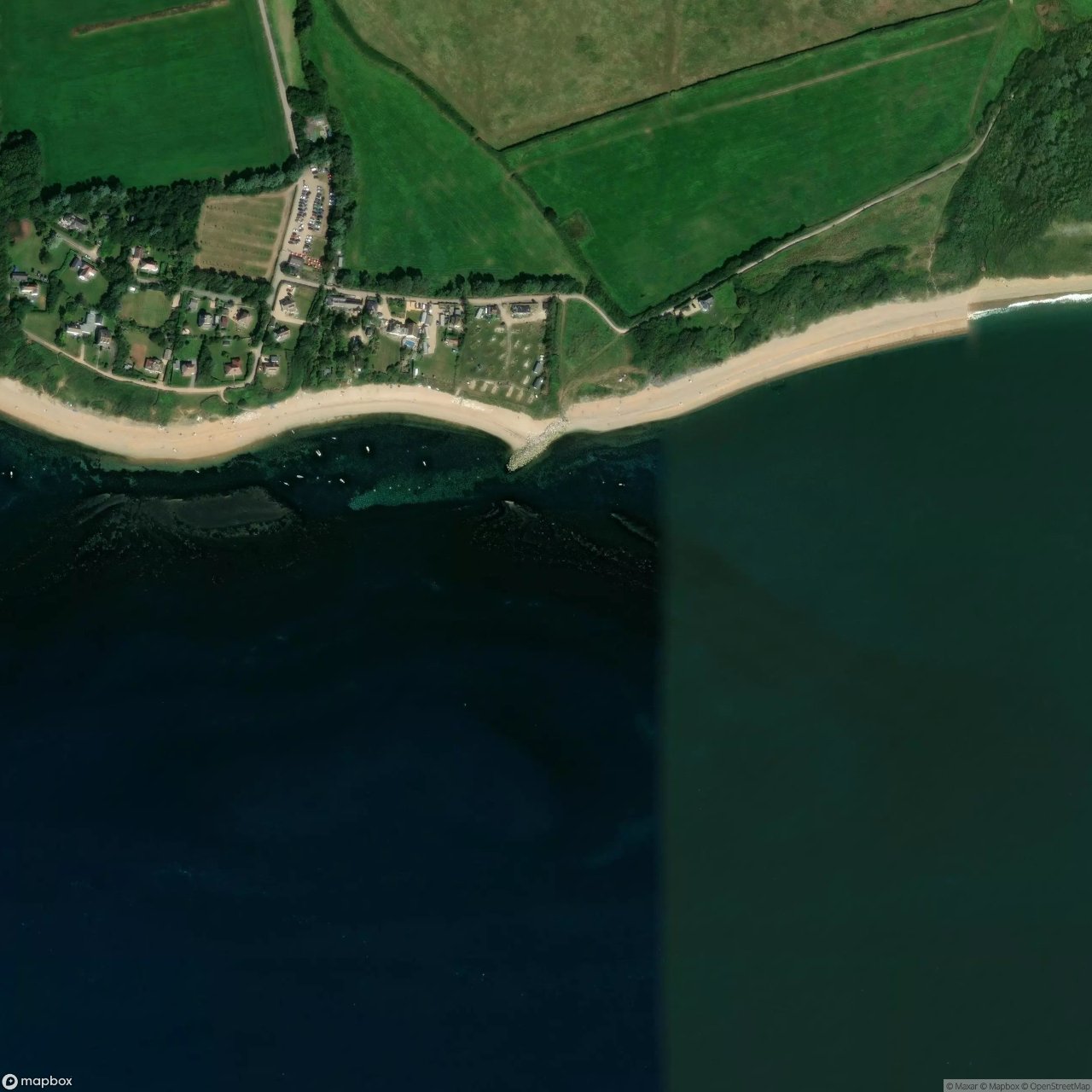 Ringstead Bay surf break