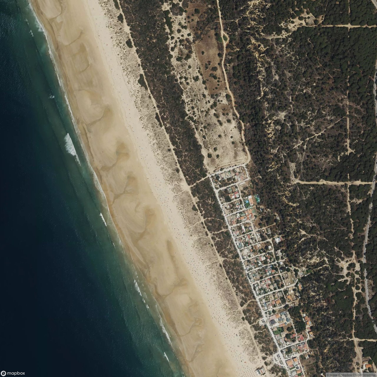 Praia da Fonte Telha surf break