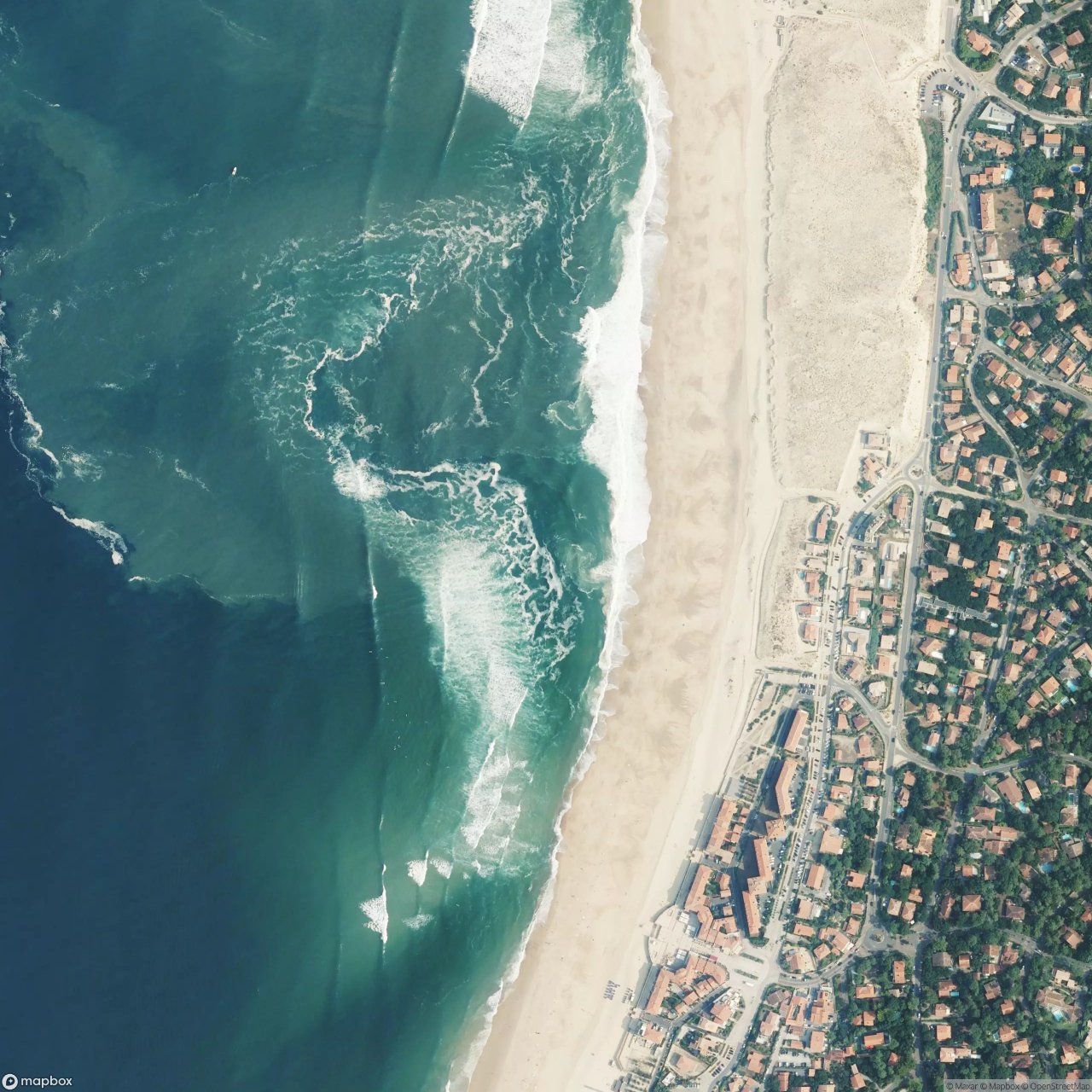 Plage Centrale Hossegor surf break