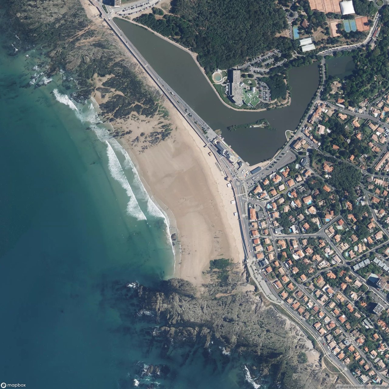 Plage de Tanchet surf break