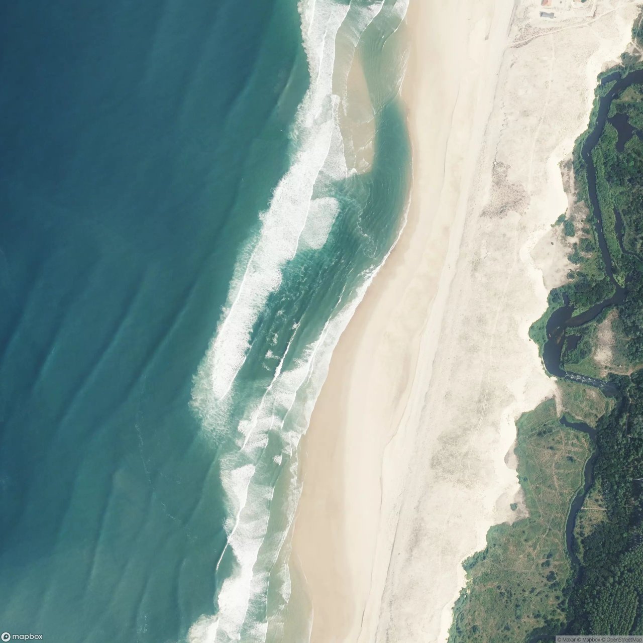 Plage Huchet surf break