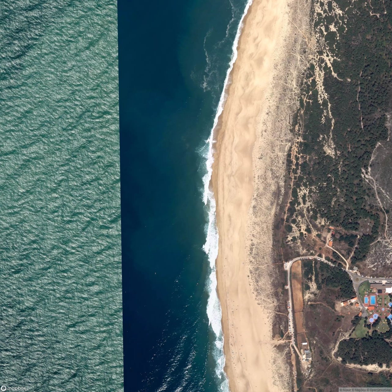 Praia do Norte - Nazaré surf break