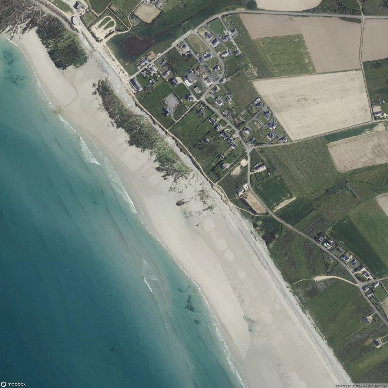 Plage de Penhors surf break